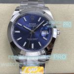 Swiss Replica Rolex Datejust II 41mm Blue Dial ARF 3235 Men's Stainless Steel Watch 